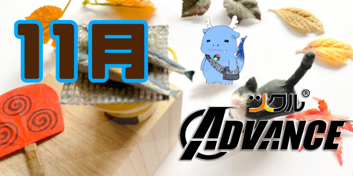 11月⭐ツクルADVANCE活動報告